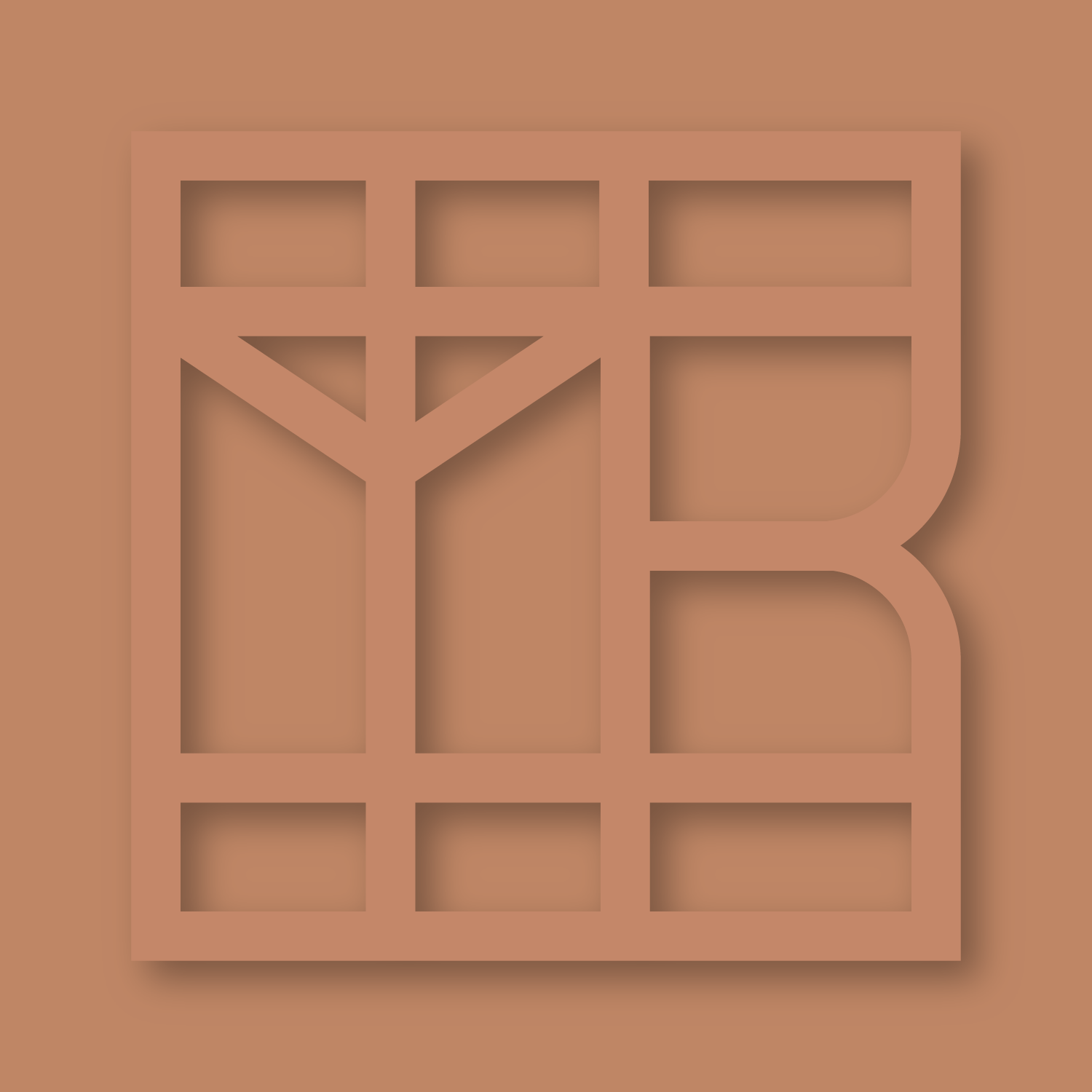 Markbal logo cardboard